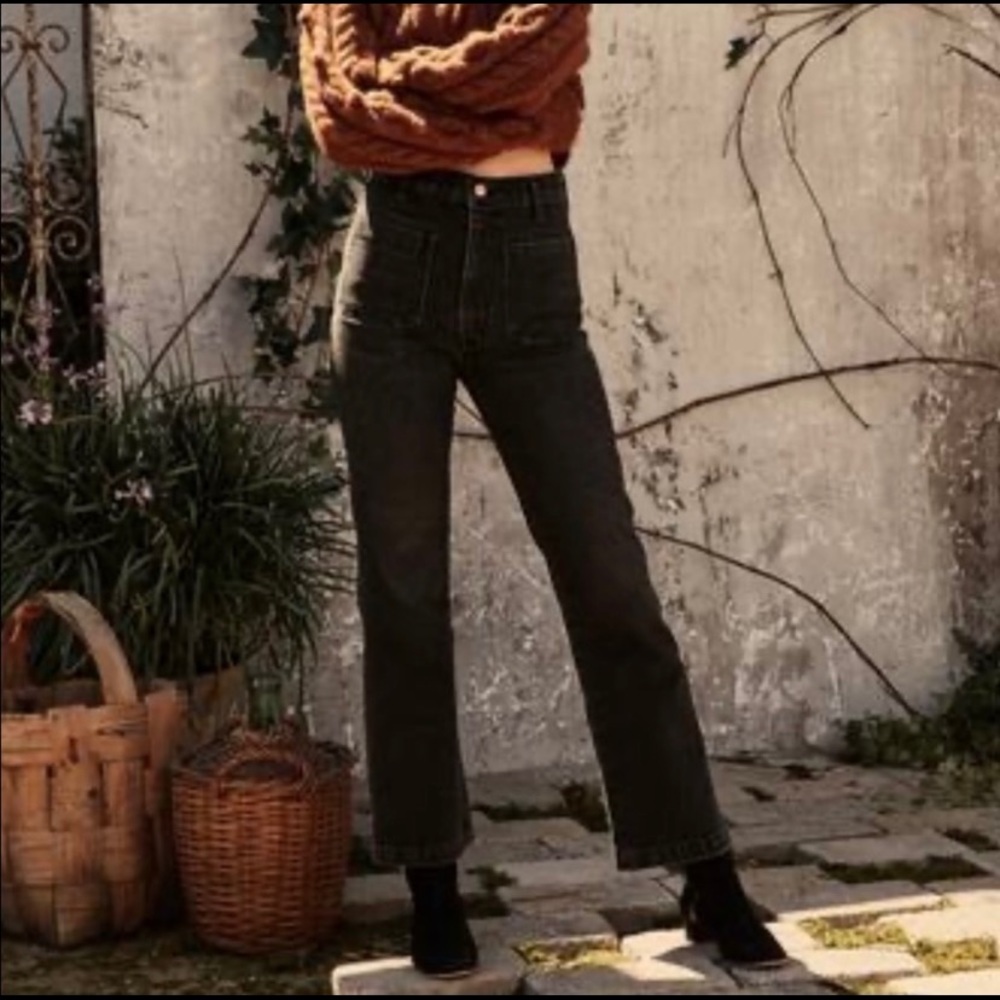 Shop Doen jeans size 26 in black